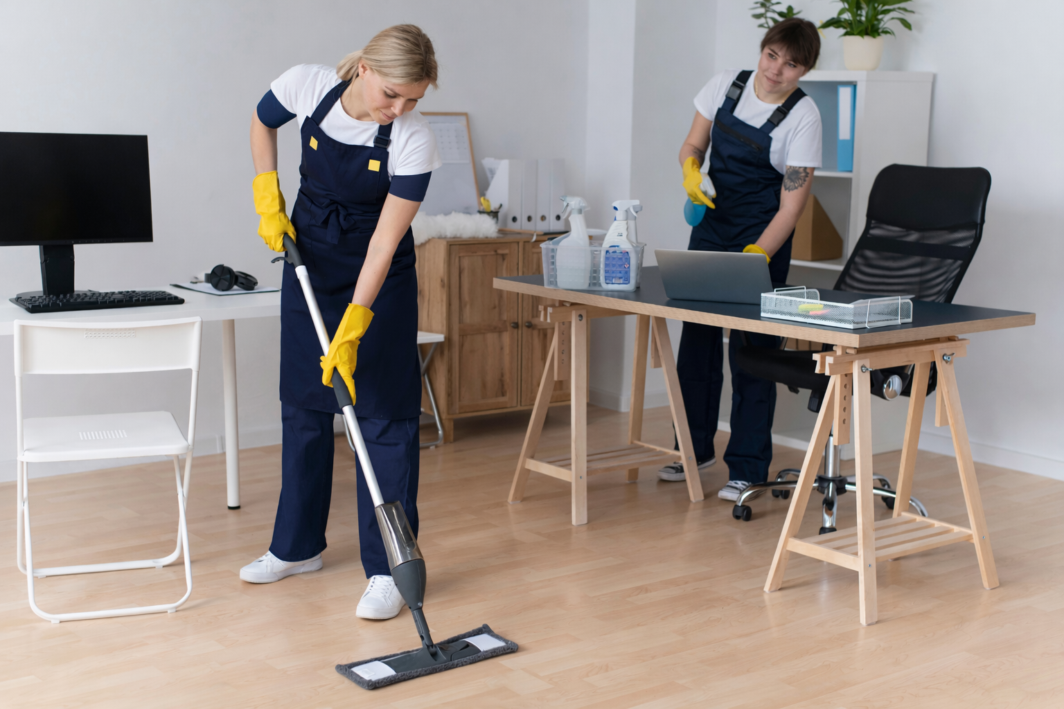 Our Regina cleaning team at work